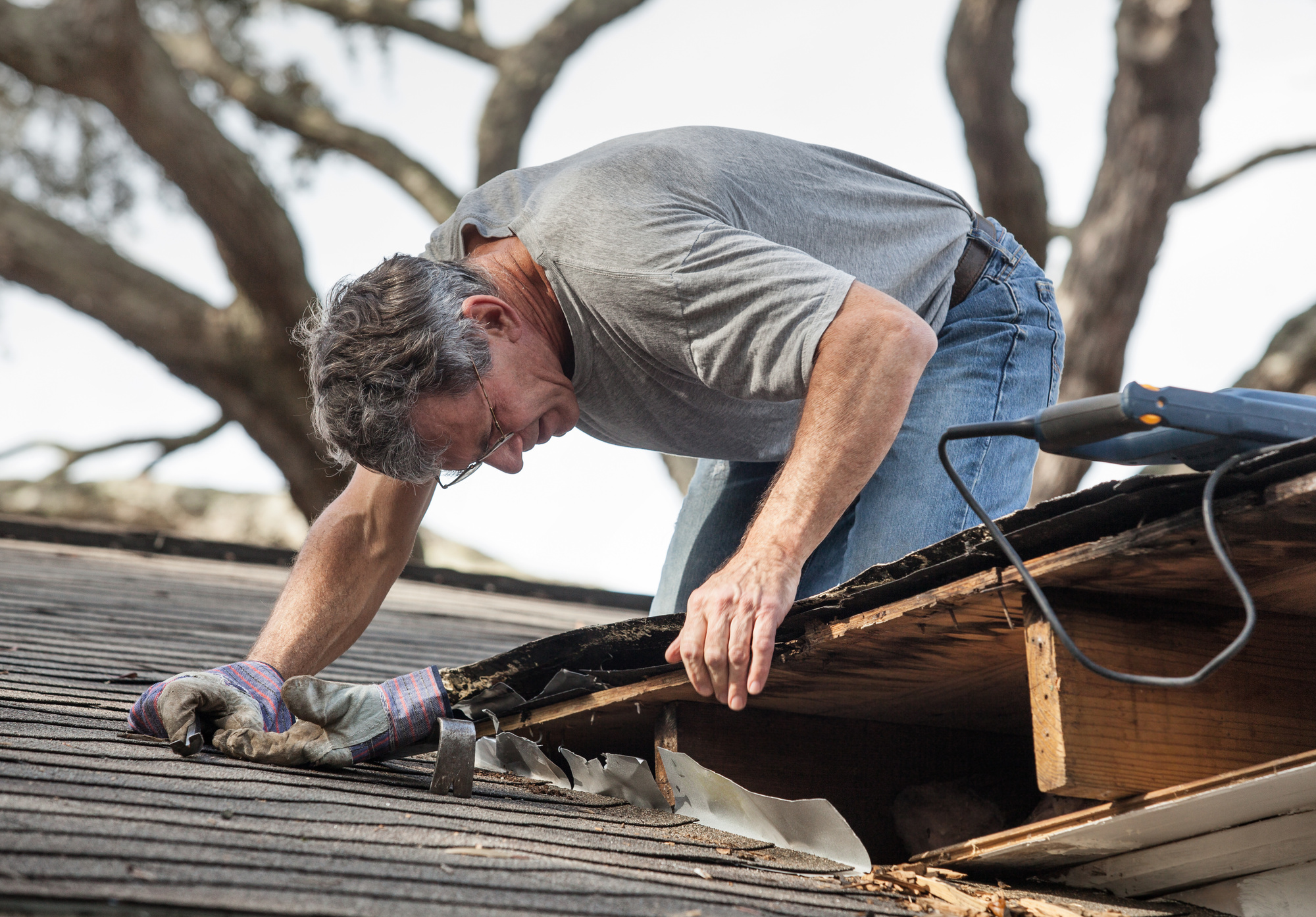 Repairing a roof