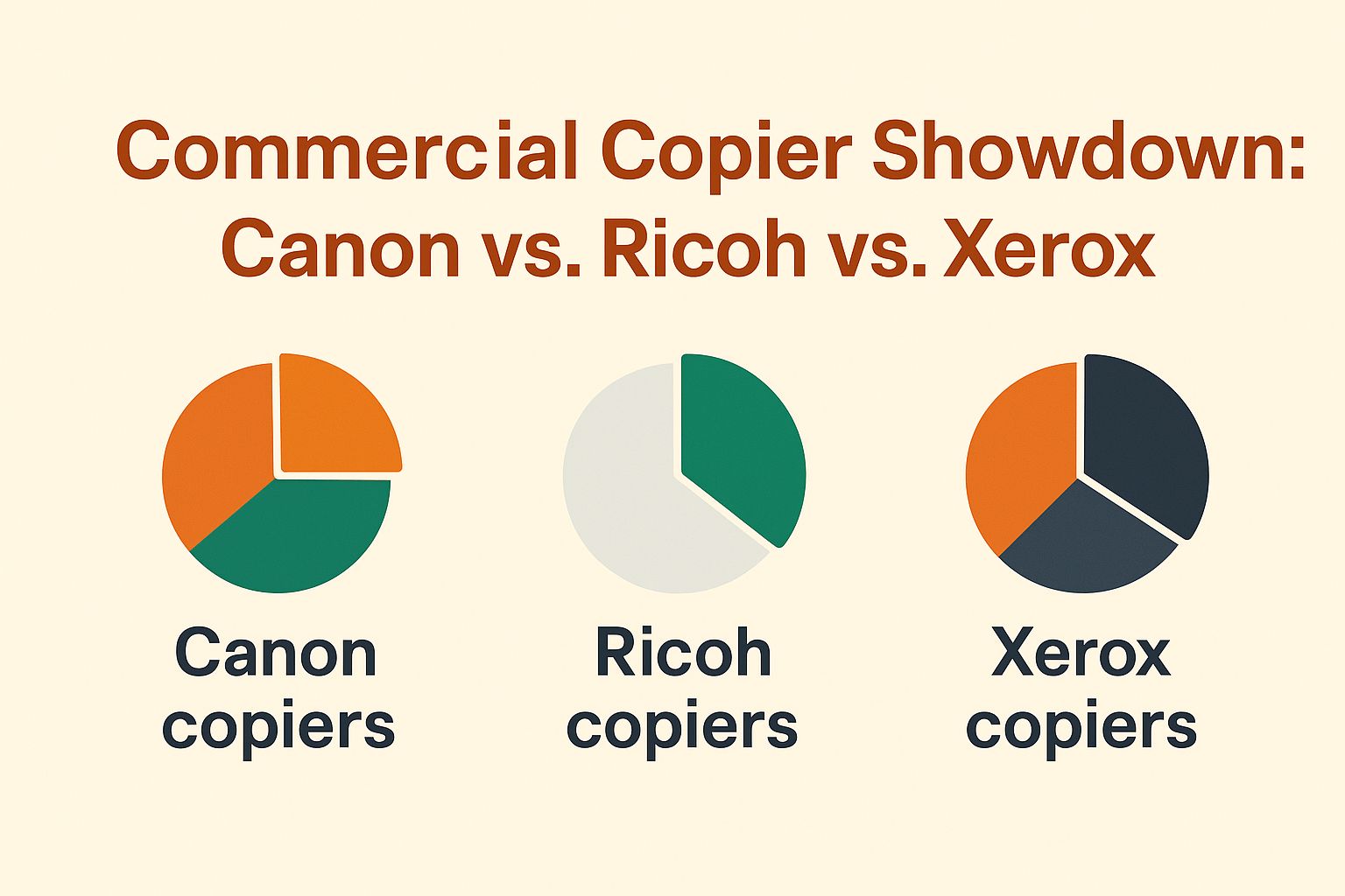 Canon vs. Ricoh vs. Xerox