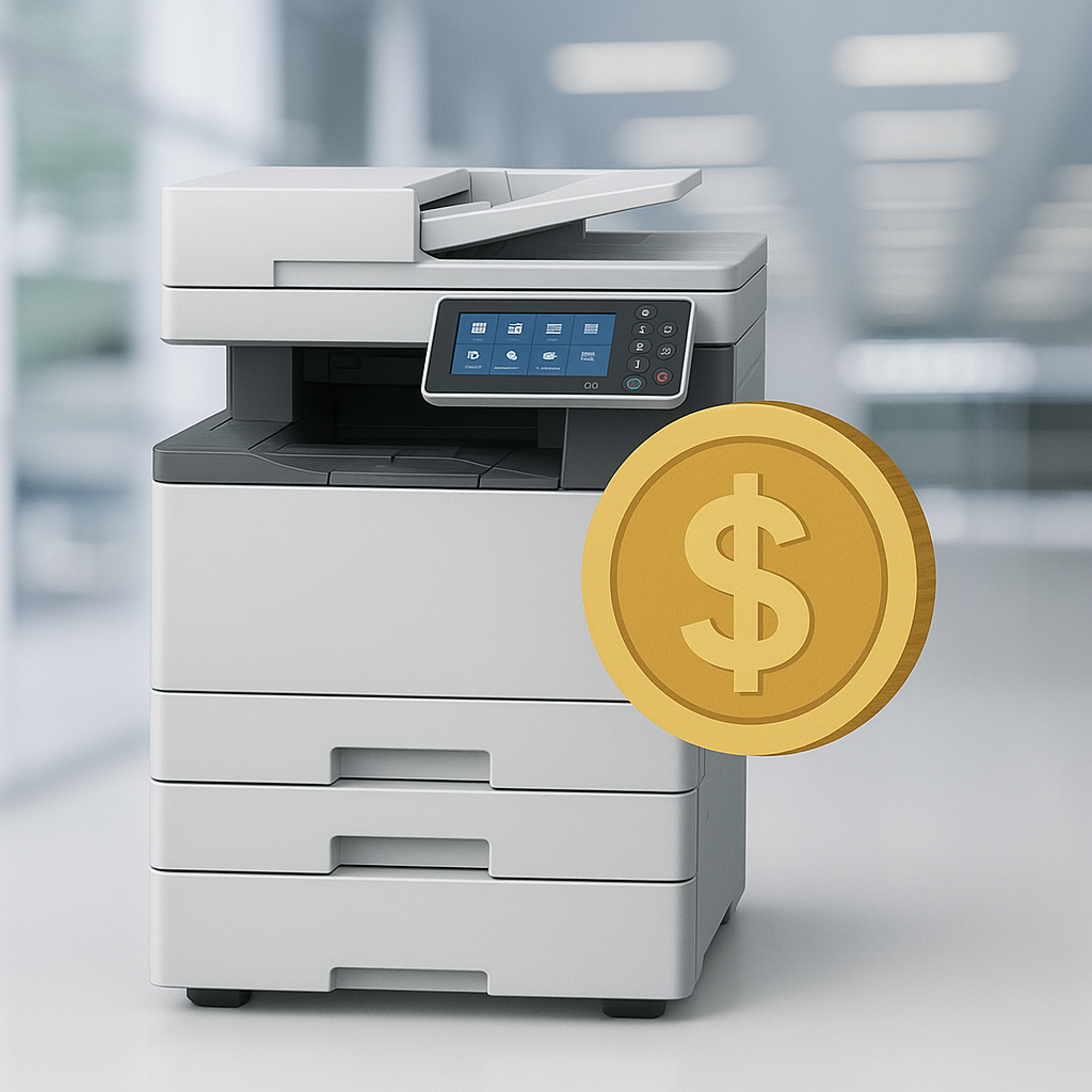 copier saving a business money