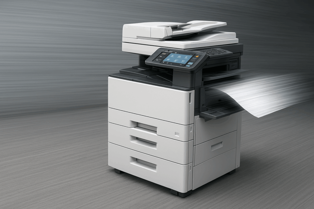 office copier printing fast