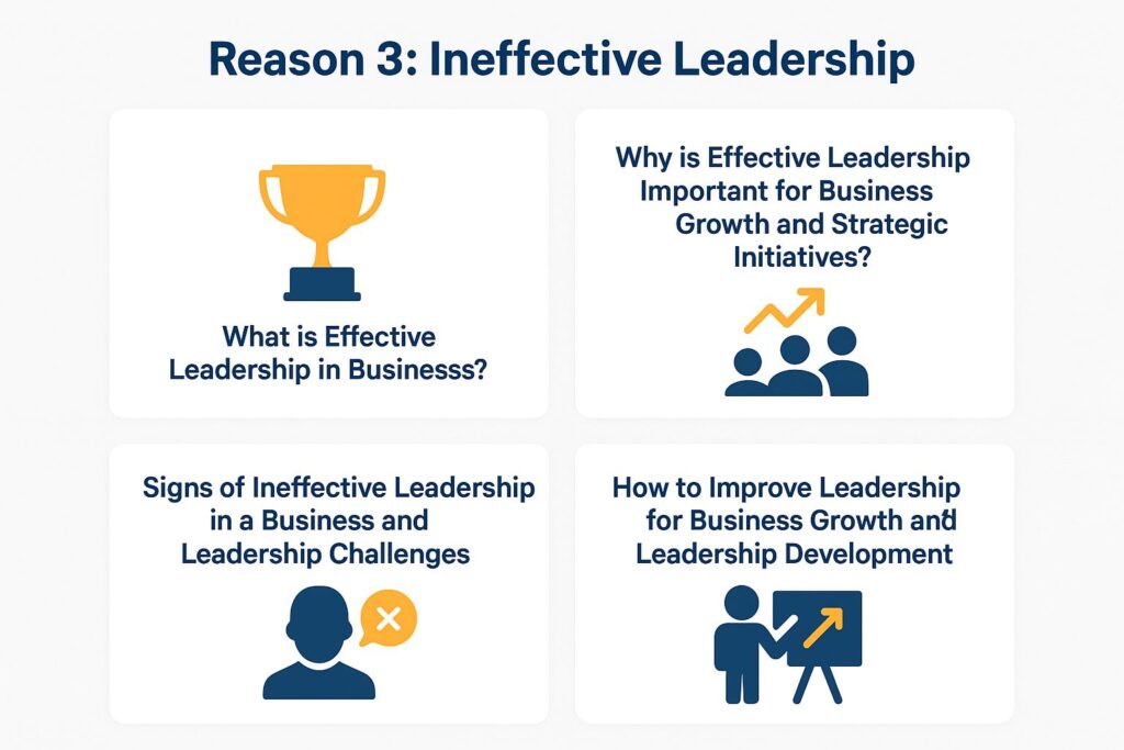 Reason 3: Ineffective Leadership