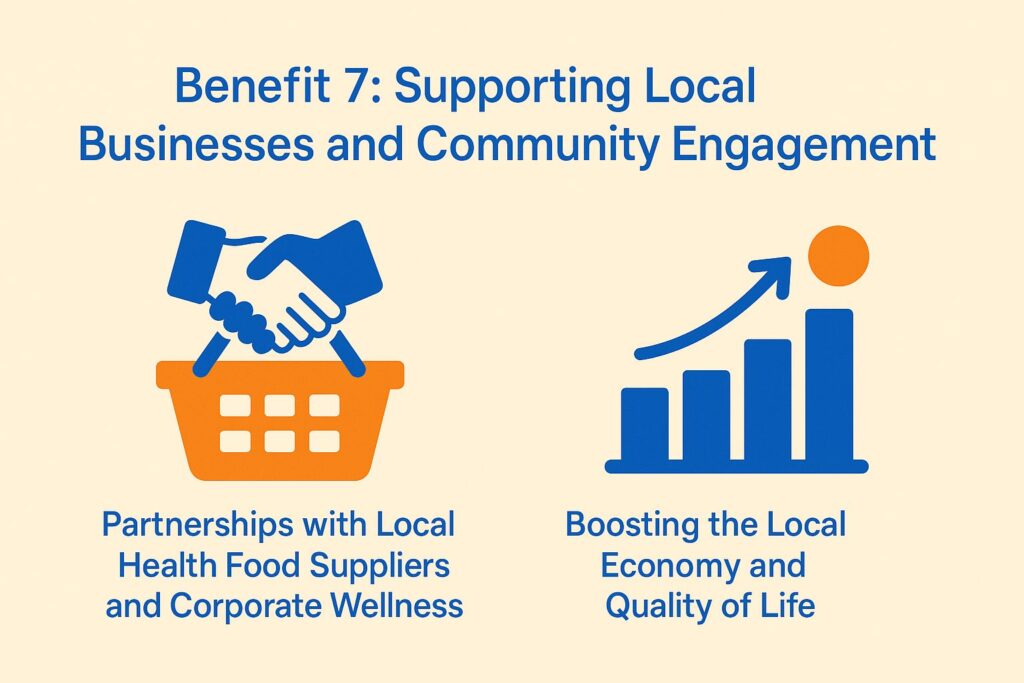 Benefit 7: Supporting Local Businesses and Community Engagement Benefit 7: Supporting Local Businesses and Community Engagement