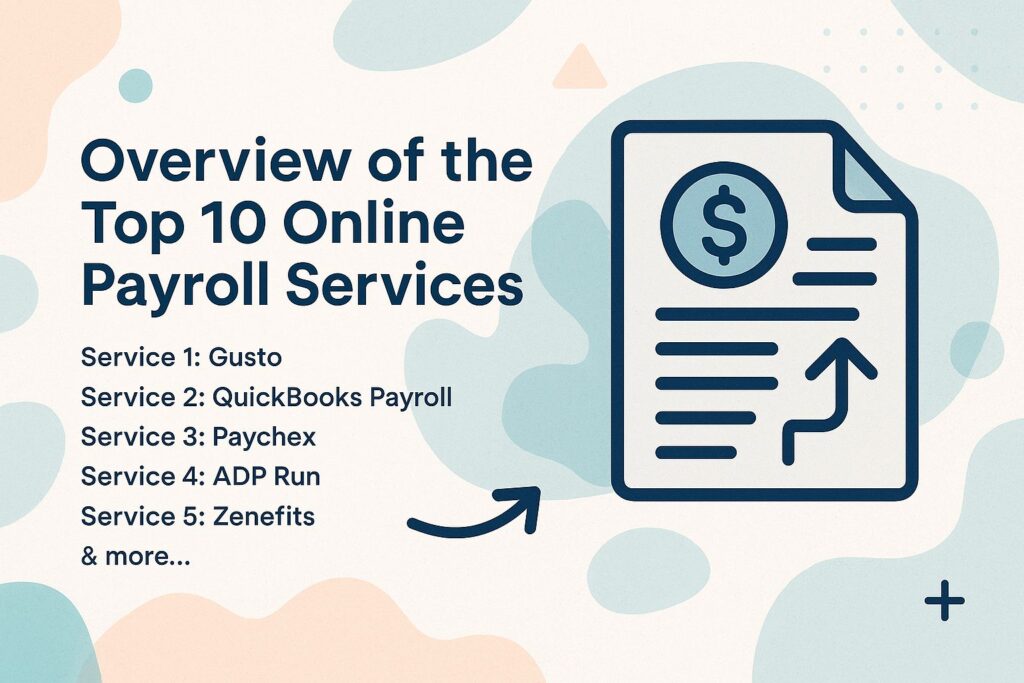 Overview of the Top 10 Online Payroll Services