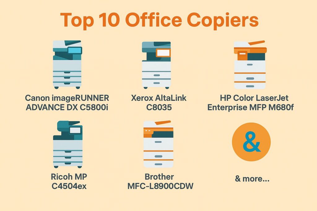Top 10 Office Copiers