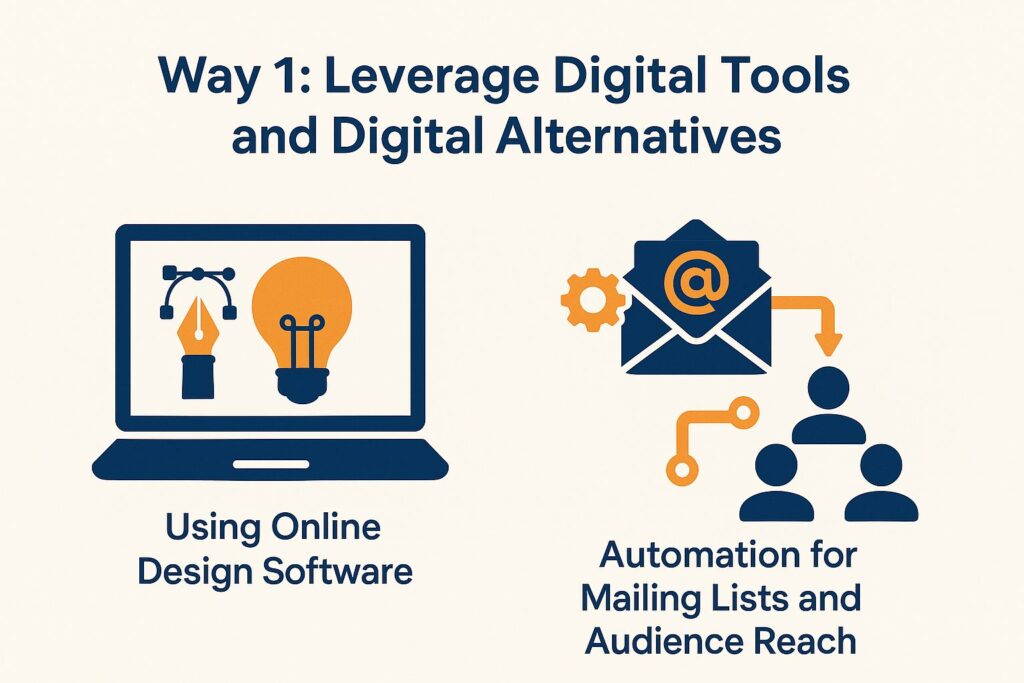 Way 1: Leverage Digital Tools and Digital Alternatives