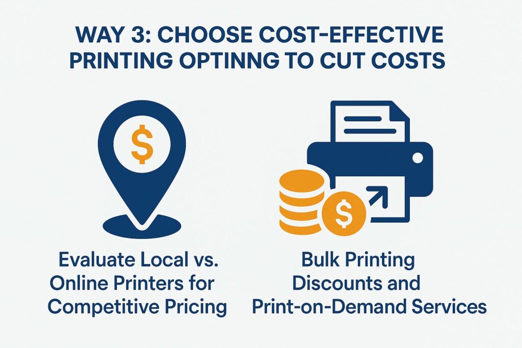 Way 3: Choose Cost-Effective Printing Options to Cut Costs