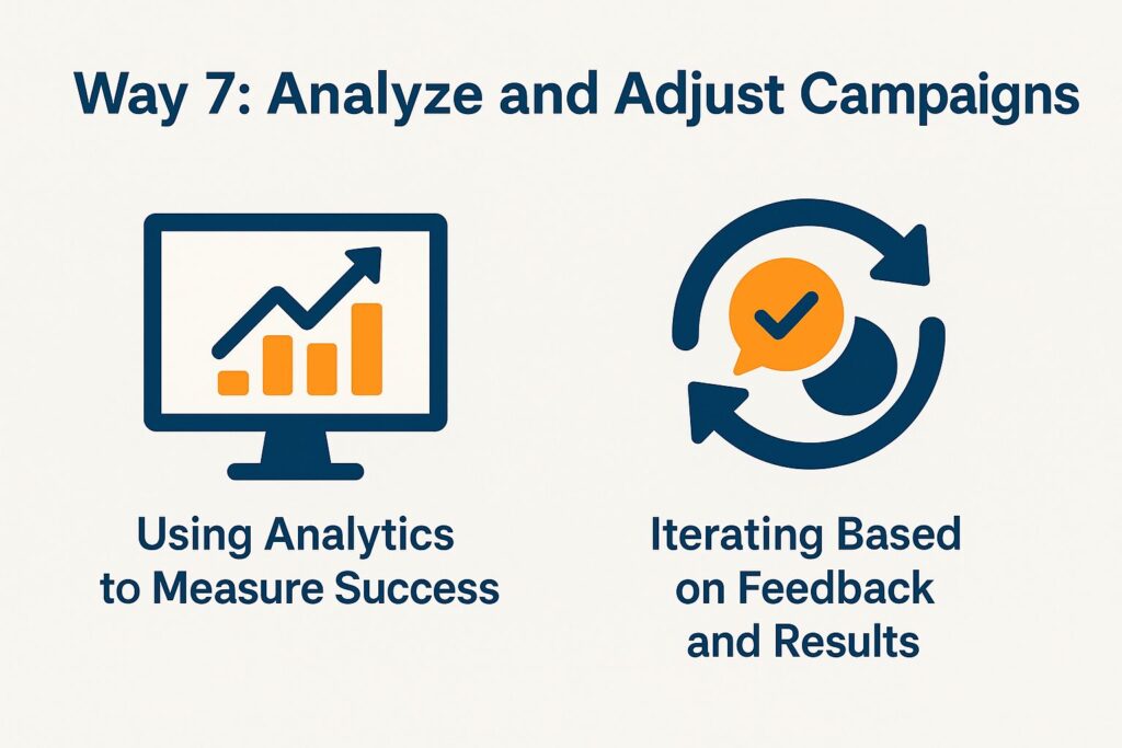 Way 7: Analyze and Adjust Campaigns