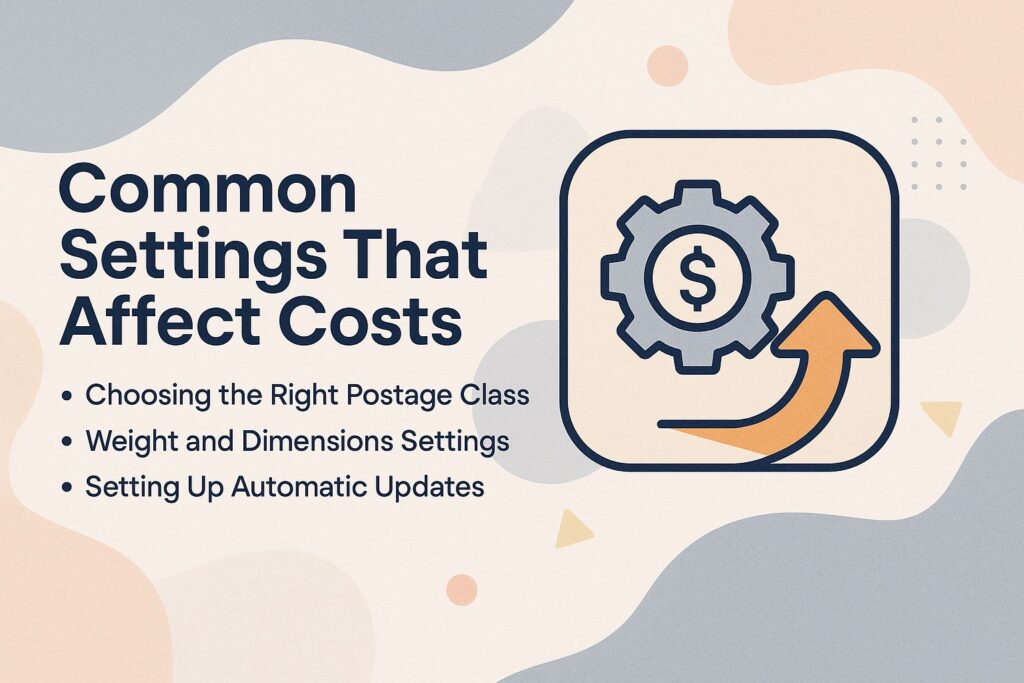 Common Settings That Affect Costs