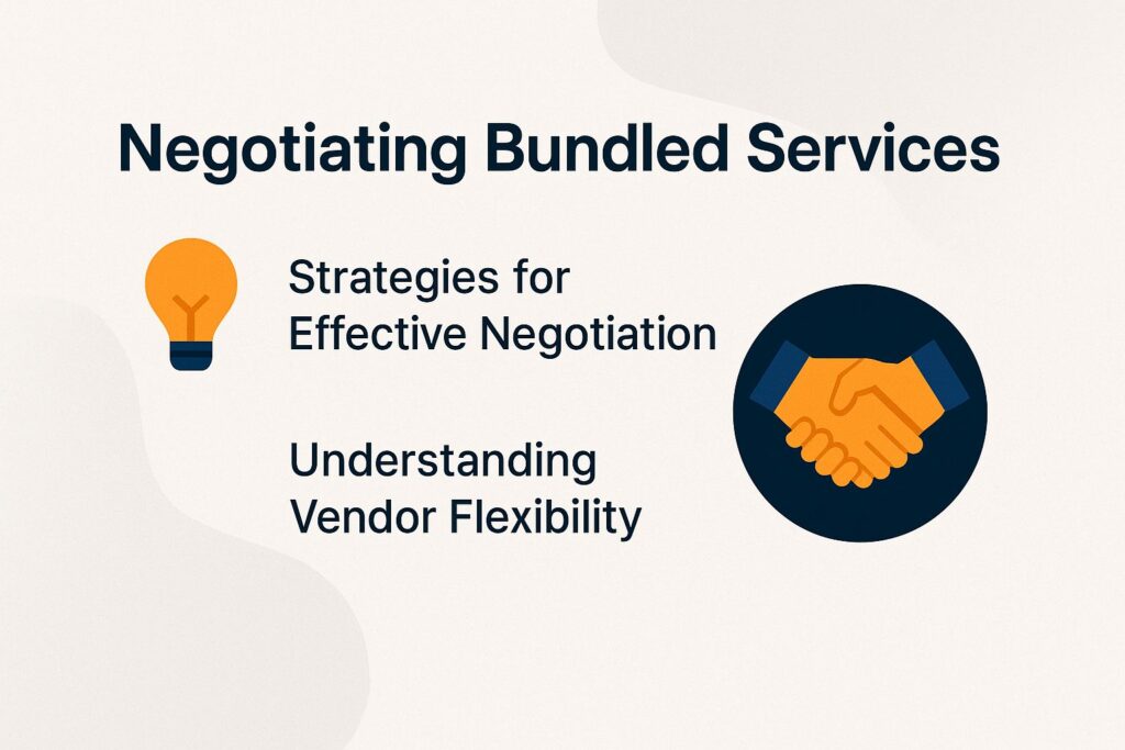 Negotiating Bundled Services